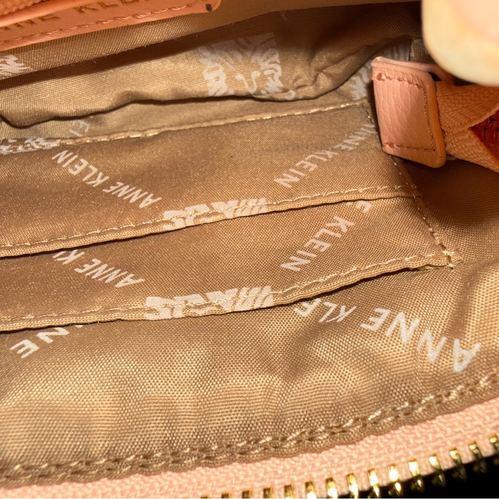 Anne Klein New peach pink crossbody bag purse - Picture 7 of 7